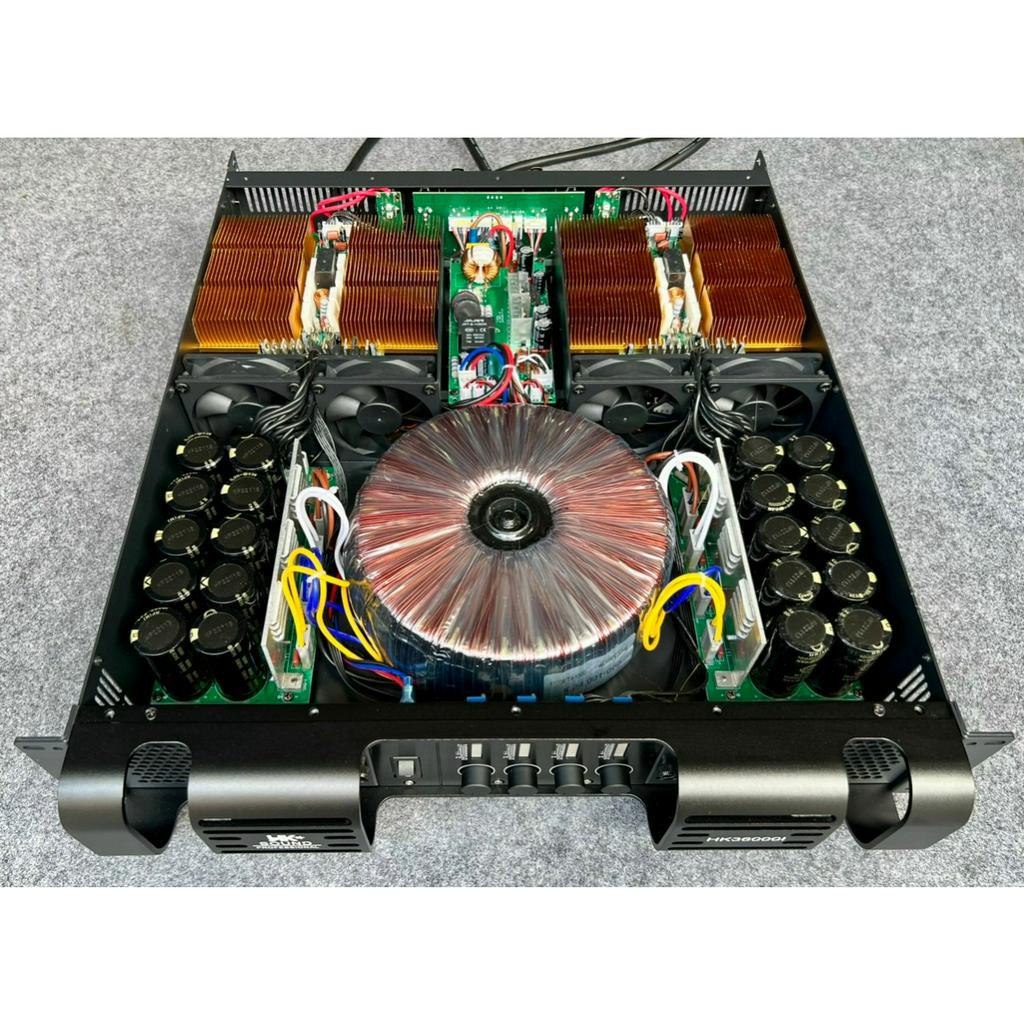 ĐẨY 4 KÊNH HK-SOUND - ĐẨY HK36000I CLASS TD NGUỒN XUYẾN ĐỒNG - ĐẨY 1500W 20 TỤ CHÍNH HÃNG