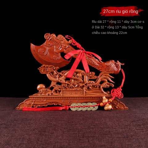 ✑۩▤Rìu đào gỗ xoan đào trang trí gỗ chạm khắc thủ công Fulong cơ sở dọn nhà tân gia đám cưới ngồi chúc phúc trang trí ph