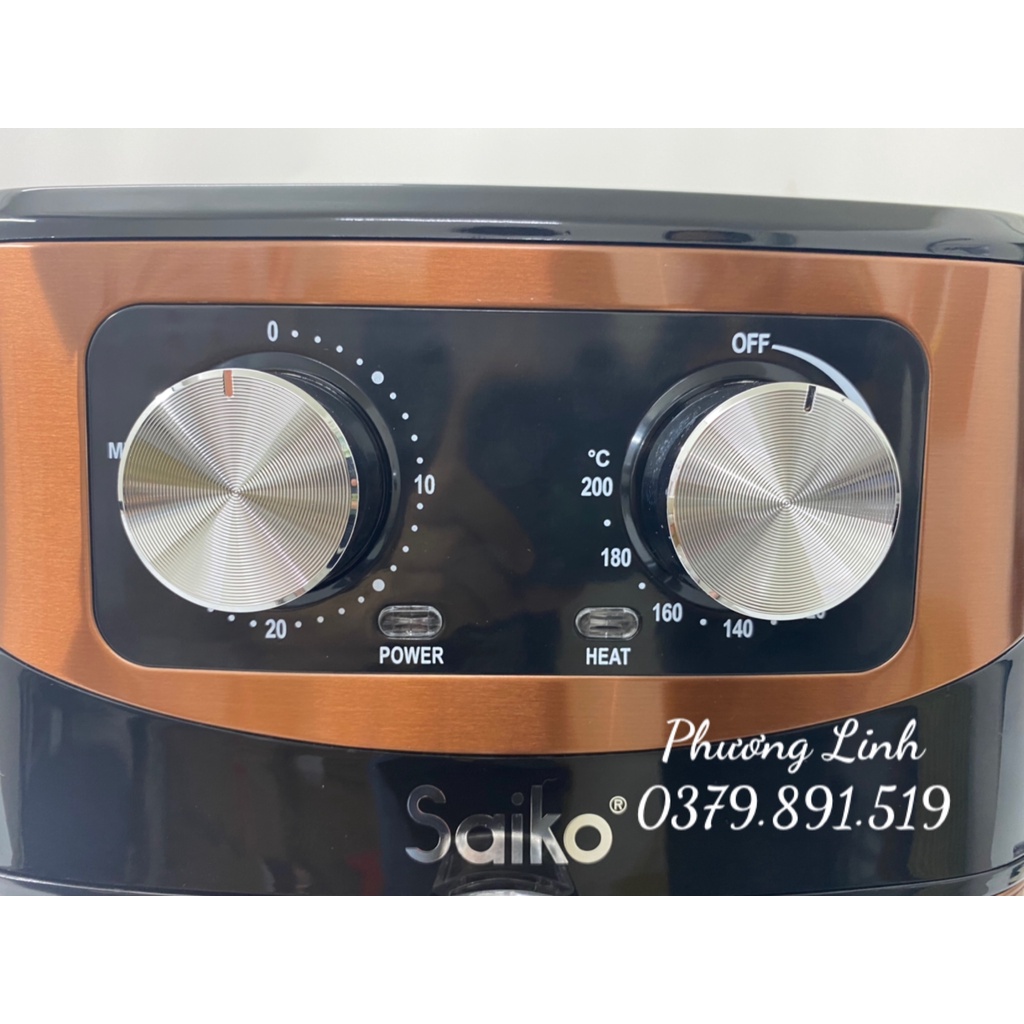 Nồi chiên không dầu Saiko FRY-10S - Hàng Chính Hãng