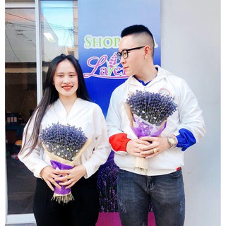 Hoa Lavender Khô Gói Giấy