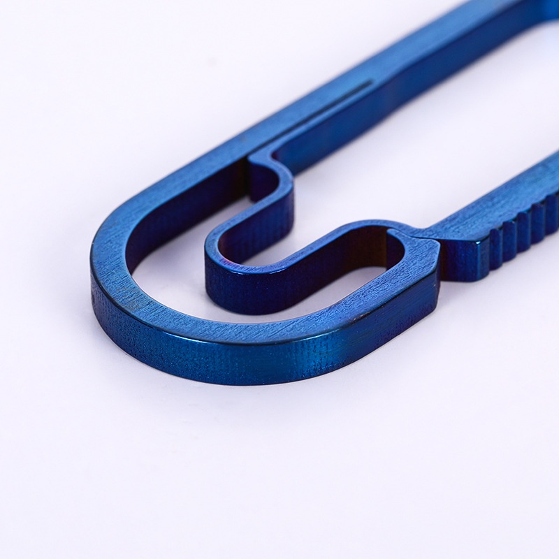 Móc Treo Chìa Khóa Mini Bằng Titan Co Giãn Tiện Dụng