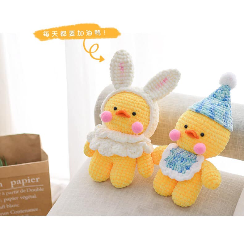 Len nhung Chenille mềm mịn nhẹ không rụng lông 100gr - Tiệm nhà Lam
