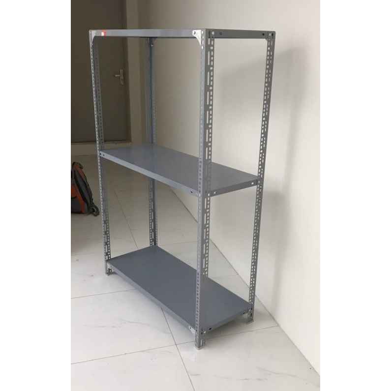 Kệ sắt lắp ghép đựng đồ đa năng kích thước : Dài 80cm, Rộng 30cm, Cao 60cm, 80cm, 100cm gồm 3 tầng