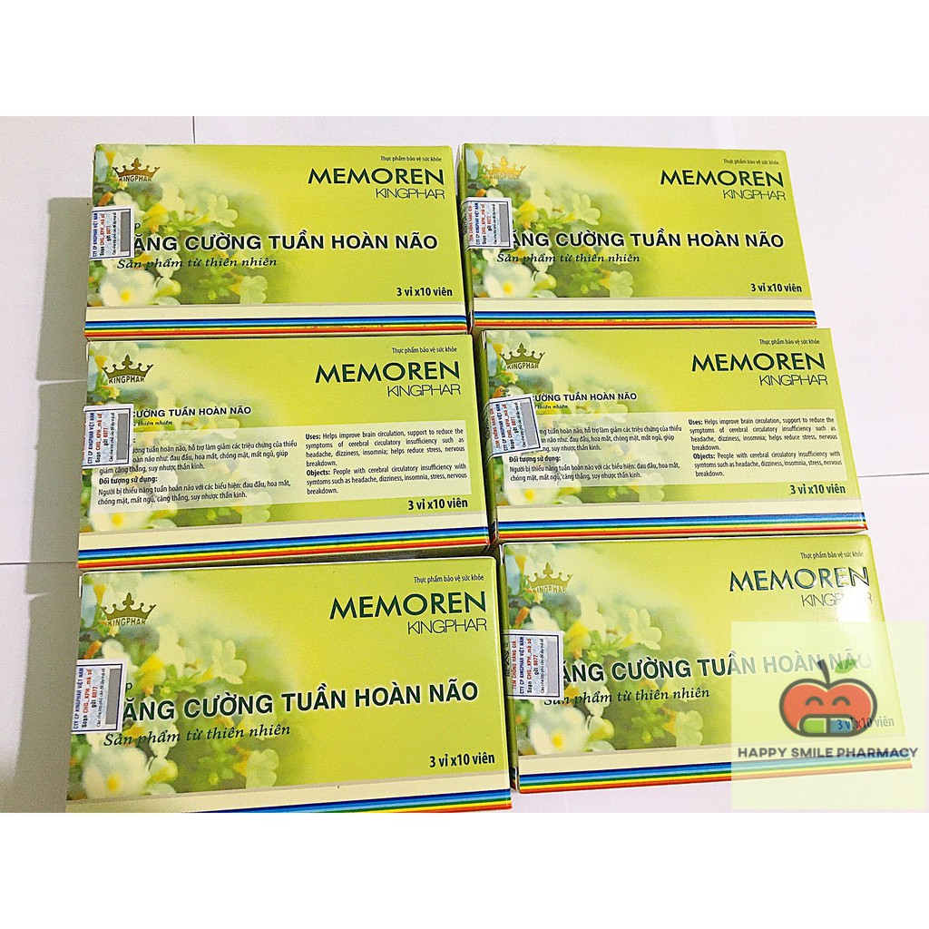MEMOREN Kingphar – Viên uống hoạt huyết dưỡng não