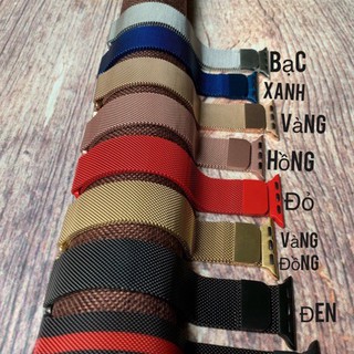 Dây thép Milanese loop Apple Watch đủ màu