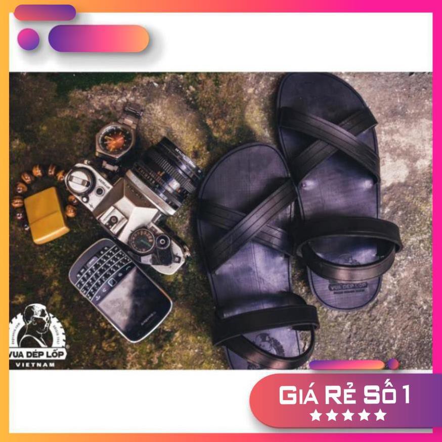 Dép cao su Nam Nữ 4 Quai chéo Vua dép lốp Sale 11 -op1 ' :
