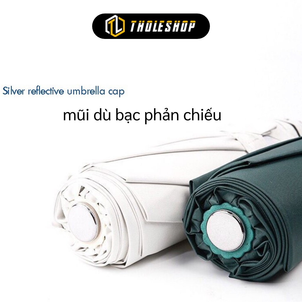 Dù Đi Mưa - Ô Gấp Gọn 4 Lớp Không Thấm Nước, Chống Nắng, Chống Tia UV Nhỏ Gọn 7291