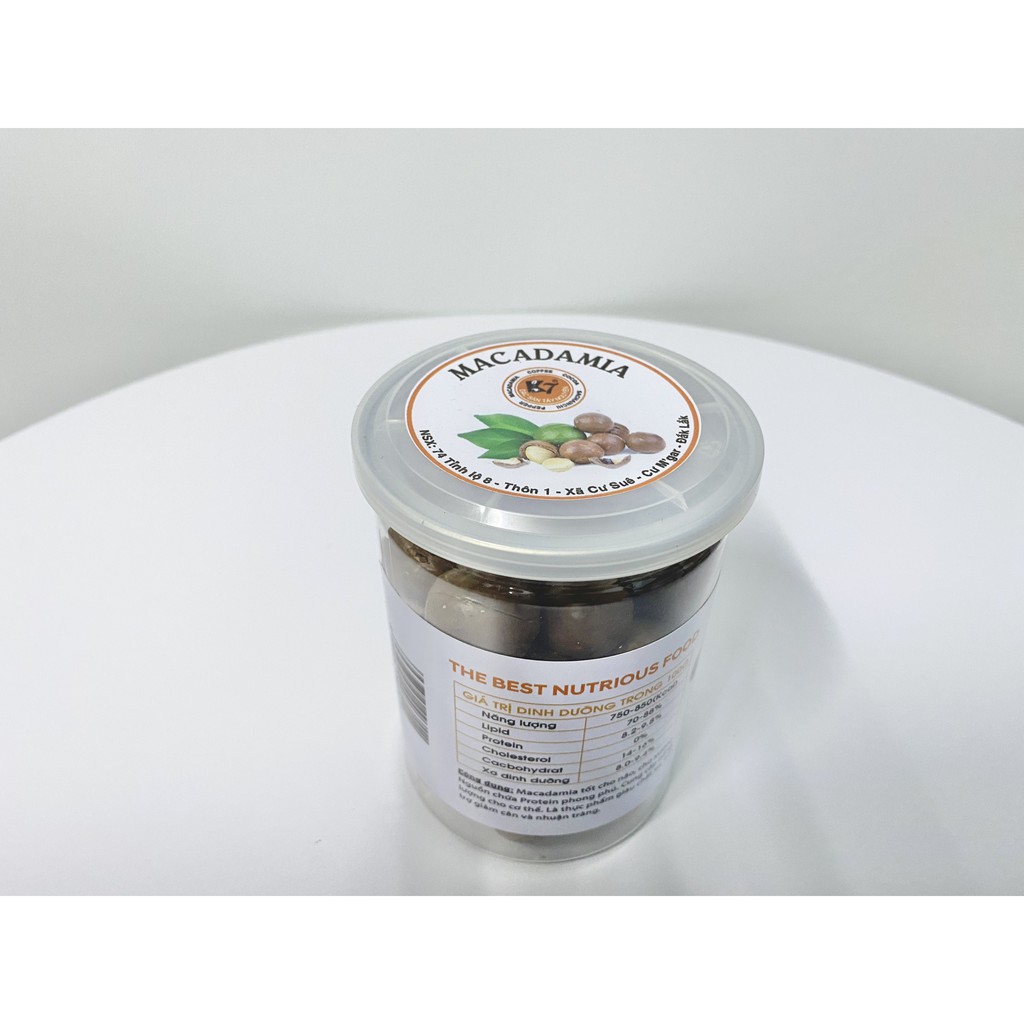 Hạt Macca DakLak loại đặc biệt cao cấp thơm ngon (Macadamia ), Mắc ca hạt nứt vỏ có chứng nhận ATVSTP - 500 gram