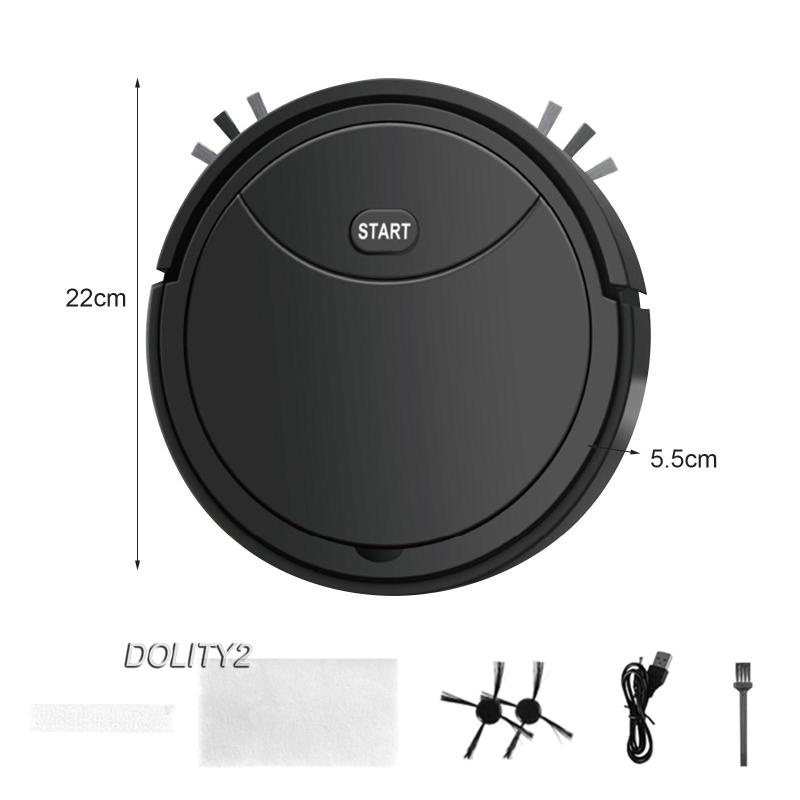 [Dolity2] Robot Hút Bụi Thông Minh Yên Tĩnh Sạc USB
