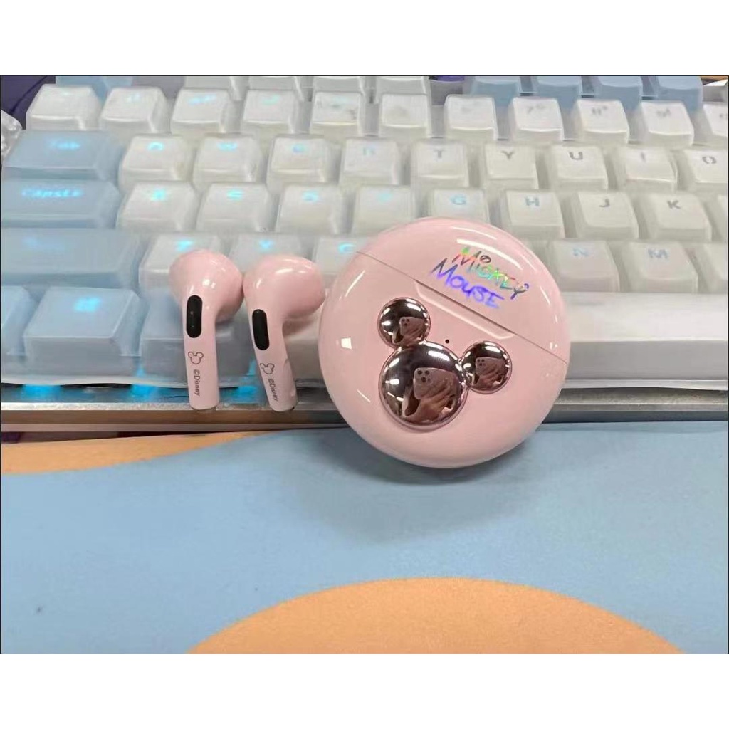 Tai Nghe Nhét Tai Bluetooth Chống Ồn LY602 Tws Phong Cách Thể Thao Disney