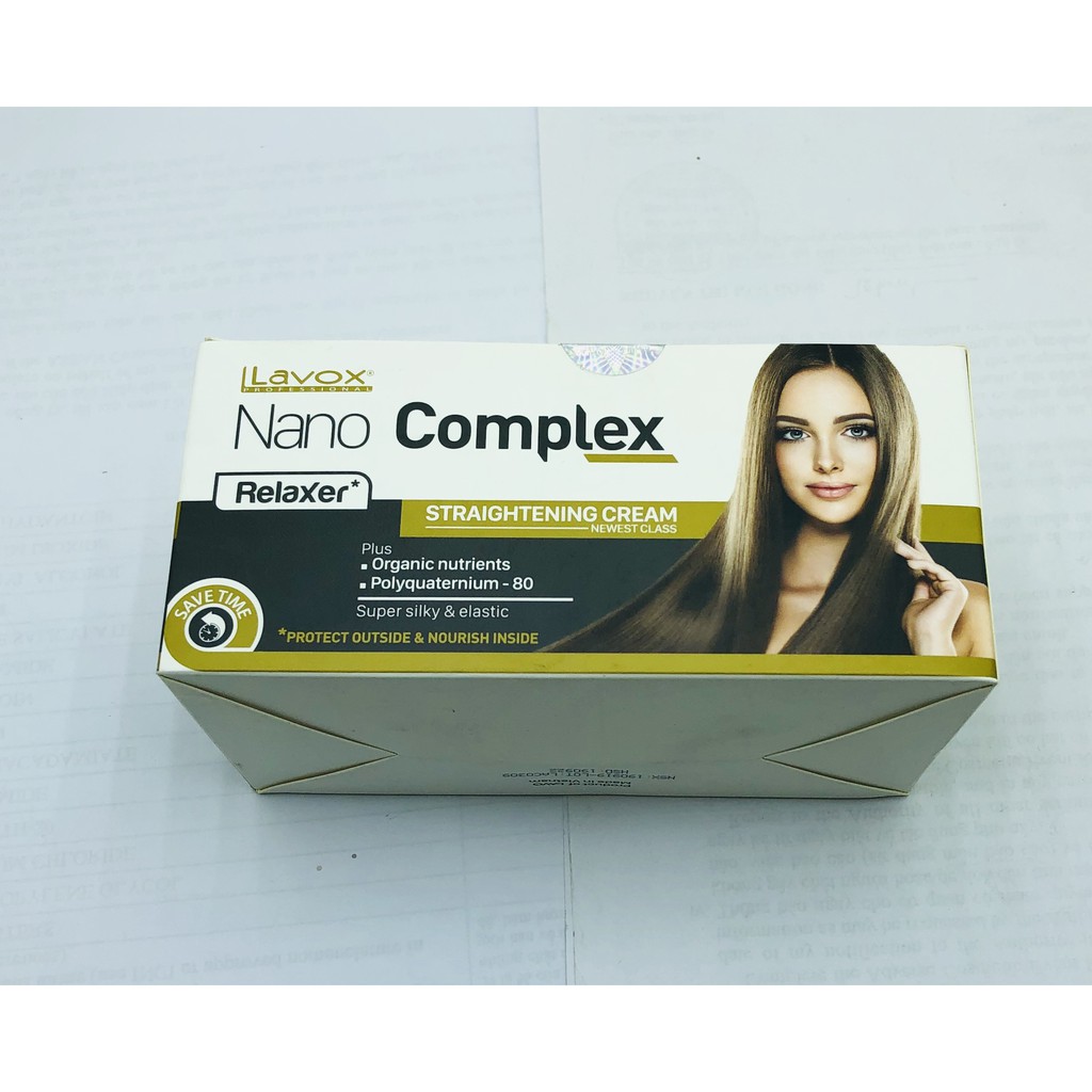 Thuốc duỗi tóc Lavox nano complex phục hồi tóc mini