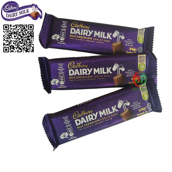 Sô cô la (nhiều vị) Cadbury Dairy Milk thanh 37g và 90g