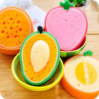 Giẻ rửa bát hình hoa quả-T3B2