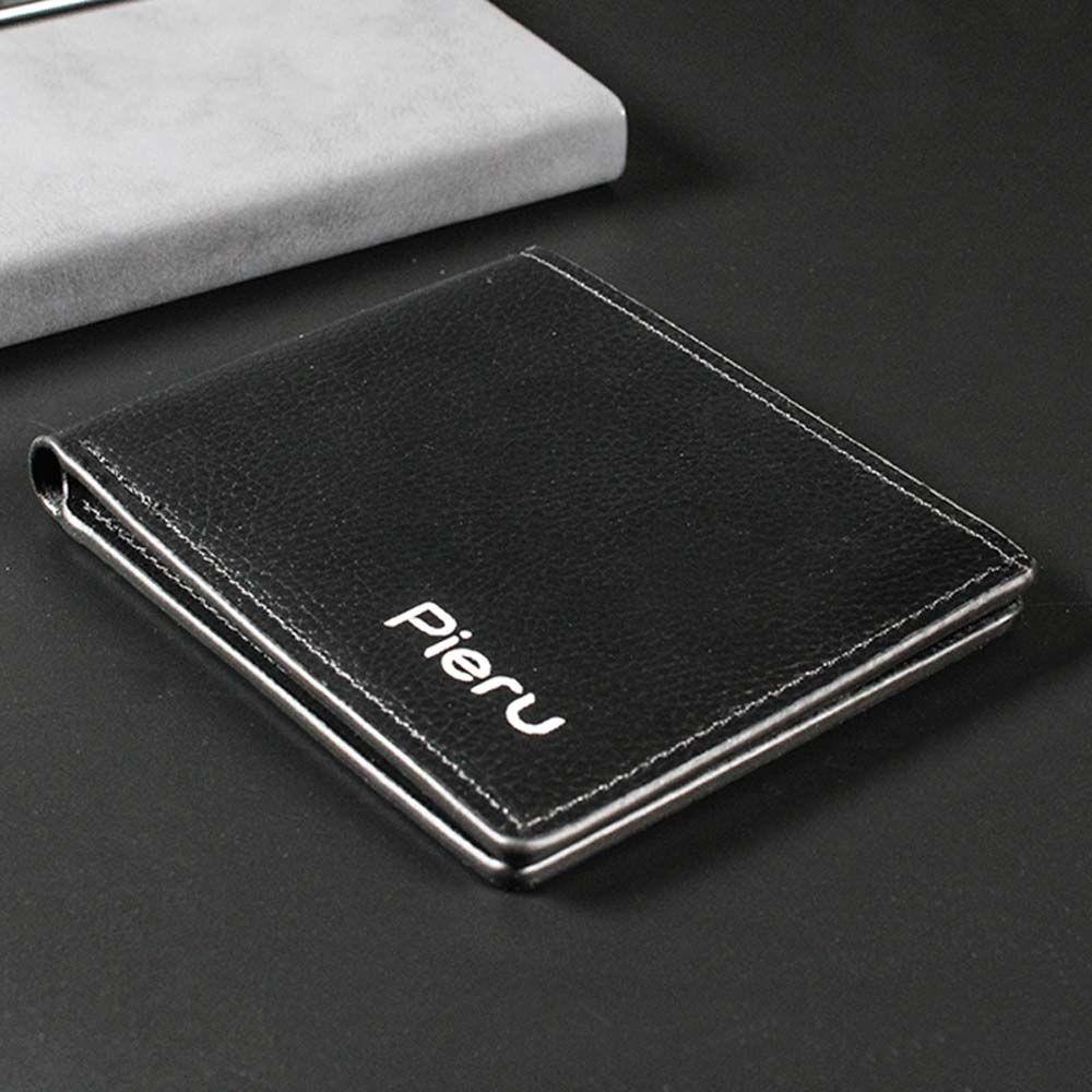 Ví Da PU Đựng Thẻ ID / Danh Thiếp Cỡ Lớn Không Khóa Kéo Cho Nam