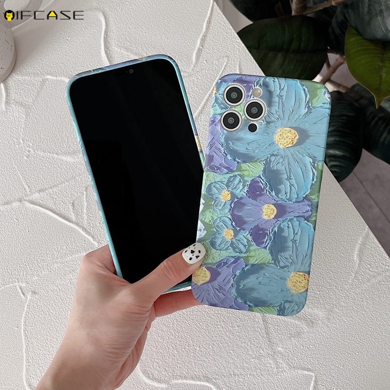 Ốp Điện Thoại Silicon Dẻo Họa Tiết Hoa Nhiều Màu Xinh Xắn Cho iPhone 13 12 11 Pro Max XS Max XR X 7 8 Plus SE 2020