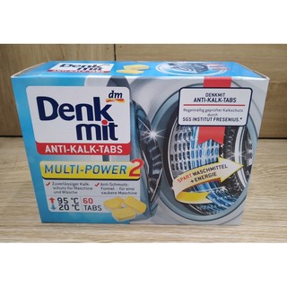 Viên tẩy lồng giặt - Denkmit Waschmaschinenreiniger Tabs Anti-Kalk