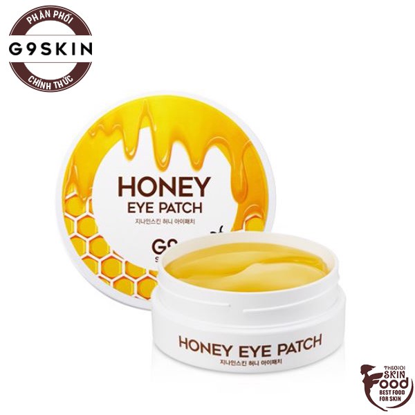 Mặt Nạ Dưỡng Mắt Giảm Quầng Thâm, Cải Thiện Nếp Nhăn, Dưỡng Ẩm G9Skin Honey Eye Patch (60 miếng)
