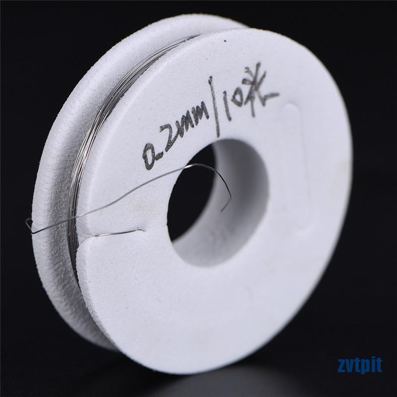 Cuộn Dây Điện Trở Nichrome 0.15~0.25mm 10m AWG Wire SI