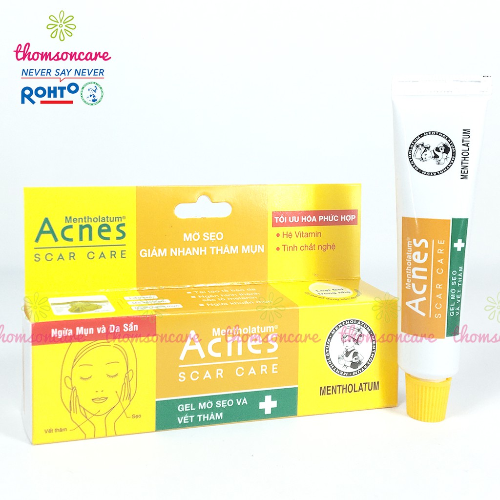 Kem mờ thâm, liền sẹo do mụn Acnes Scar Care tuýp gel 12g cho da dầu, da hỗn hợp cả nam và nữ