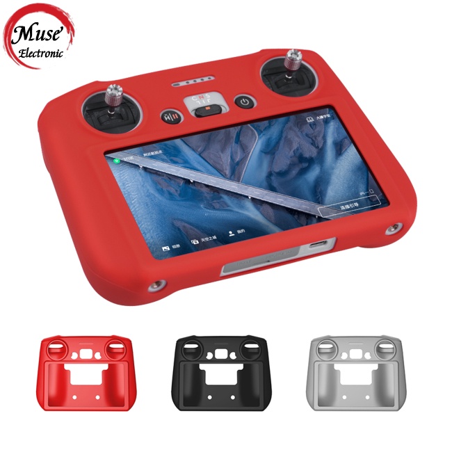 Ốp Điện Thoại Silicon Chống Trượt Chống Bụi Bảo Vệ Màn Hình Điều Khiển Từ Xa Cho Dji Mini 3 Pro Rc