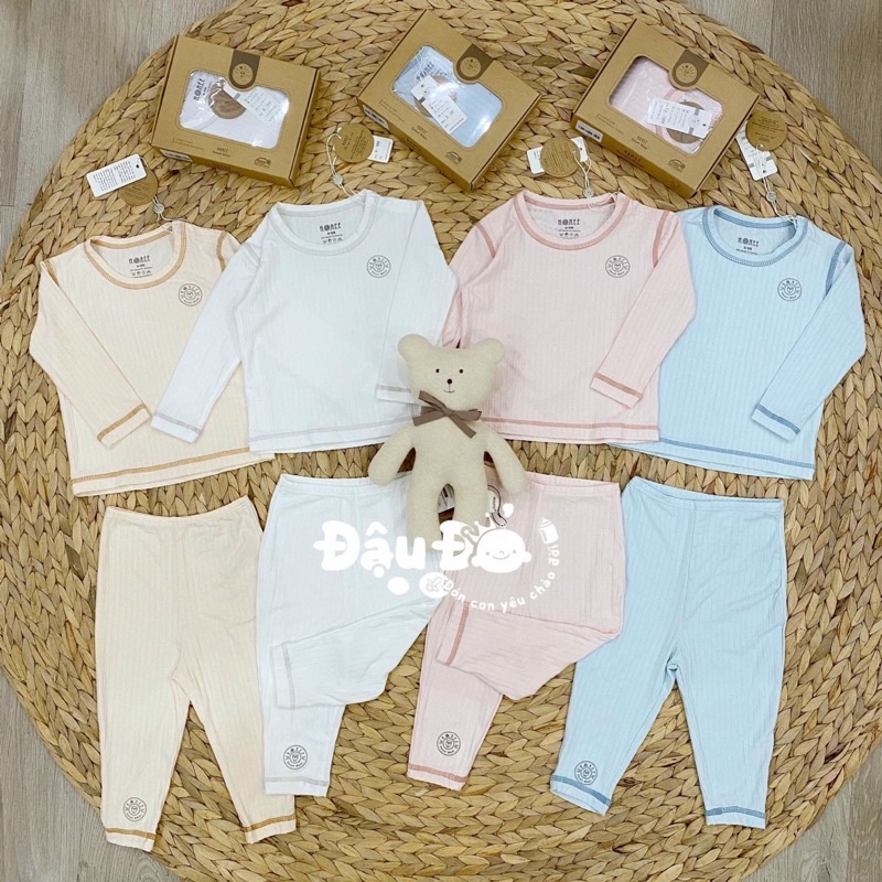 Hrnee chính hãng/ Bộ dài tay hrnee cổ tròn