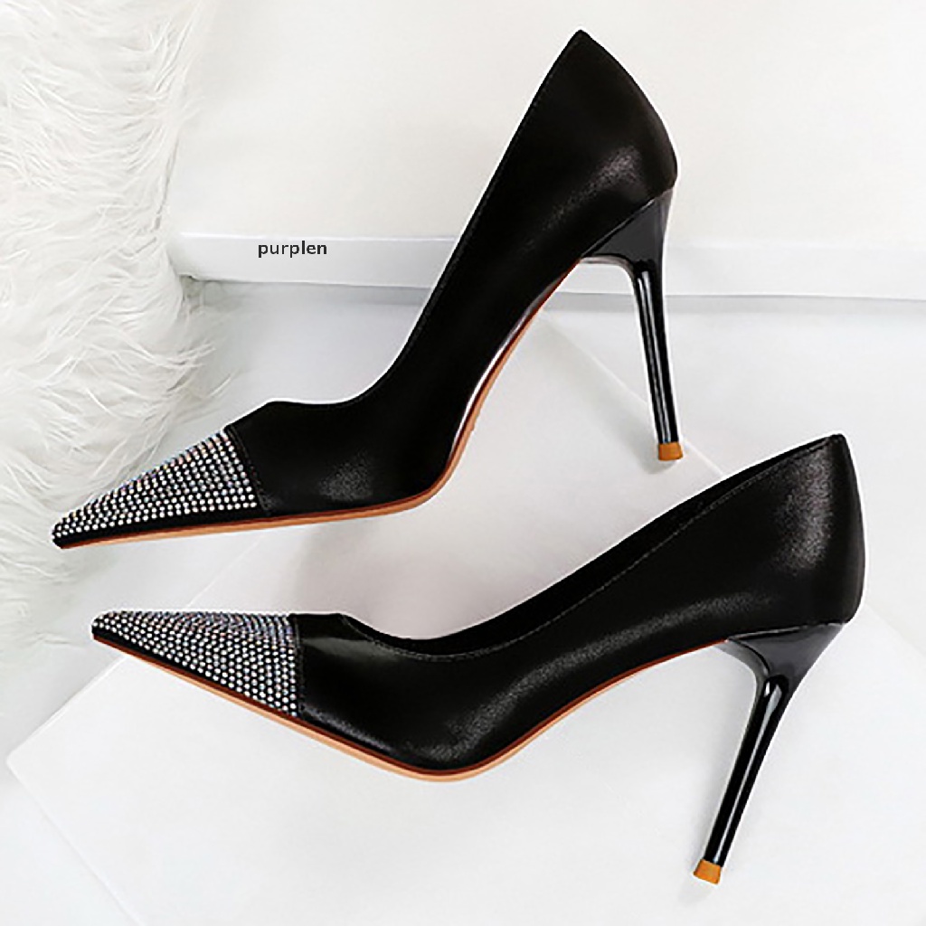 【len】 Womens Stiletto Heels Pointed Toe High Heel Fashion Dress Shoes .