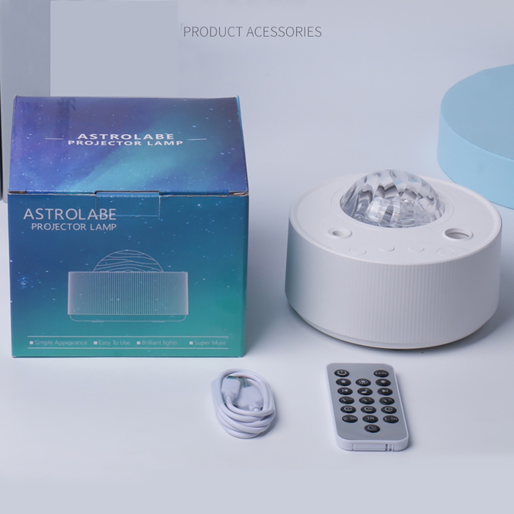 Đèn Chiếu Bầu Trời Đầy Sao Màu Aurora Trang Trí Phòng