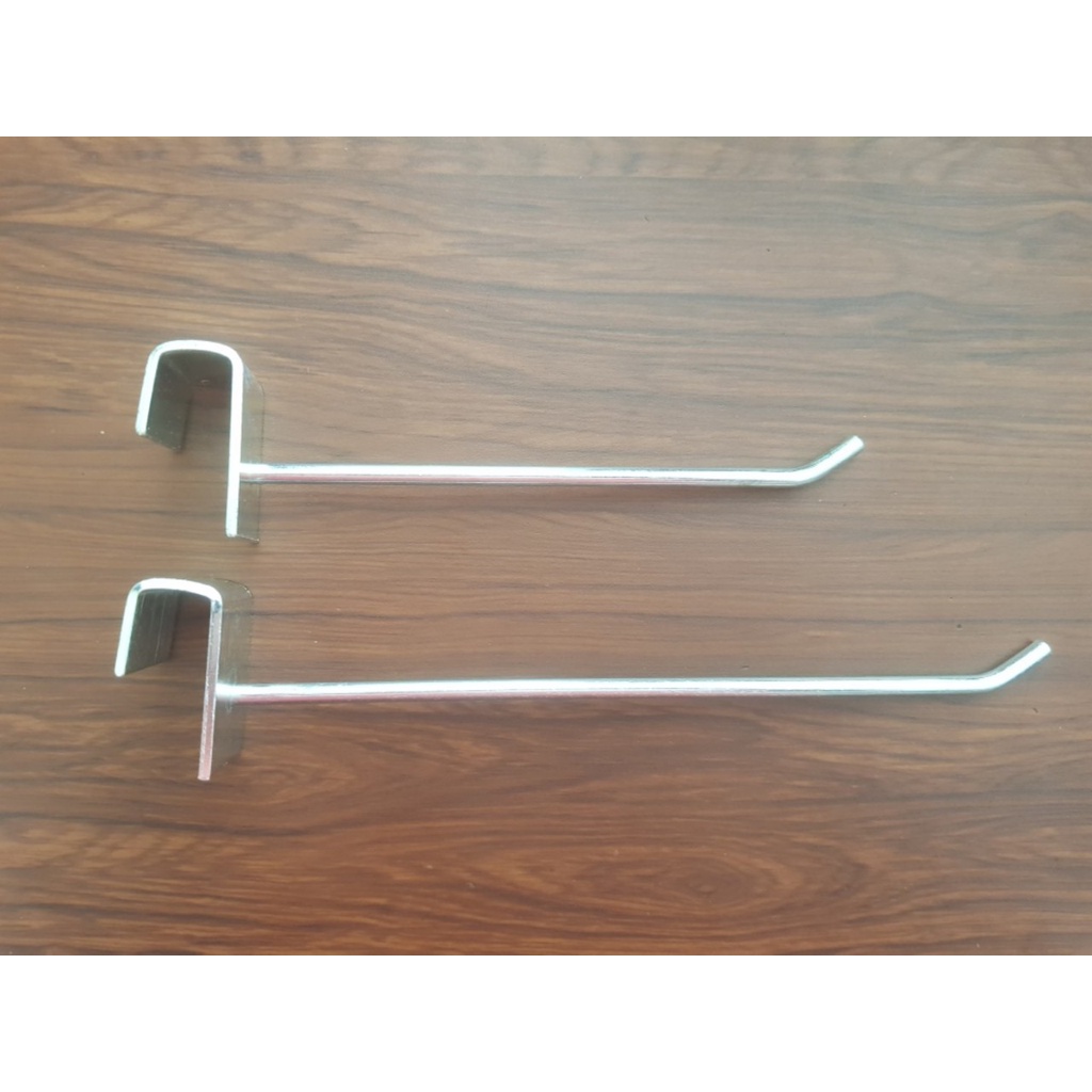 Móc cài thanh ngang 15- 20cm - móc cài thanh sắt, gỗ, thanh inox dài 20cm