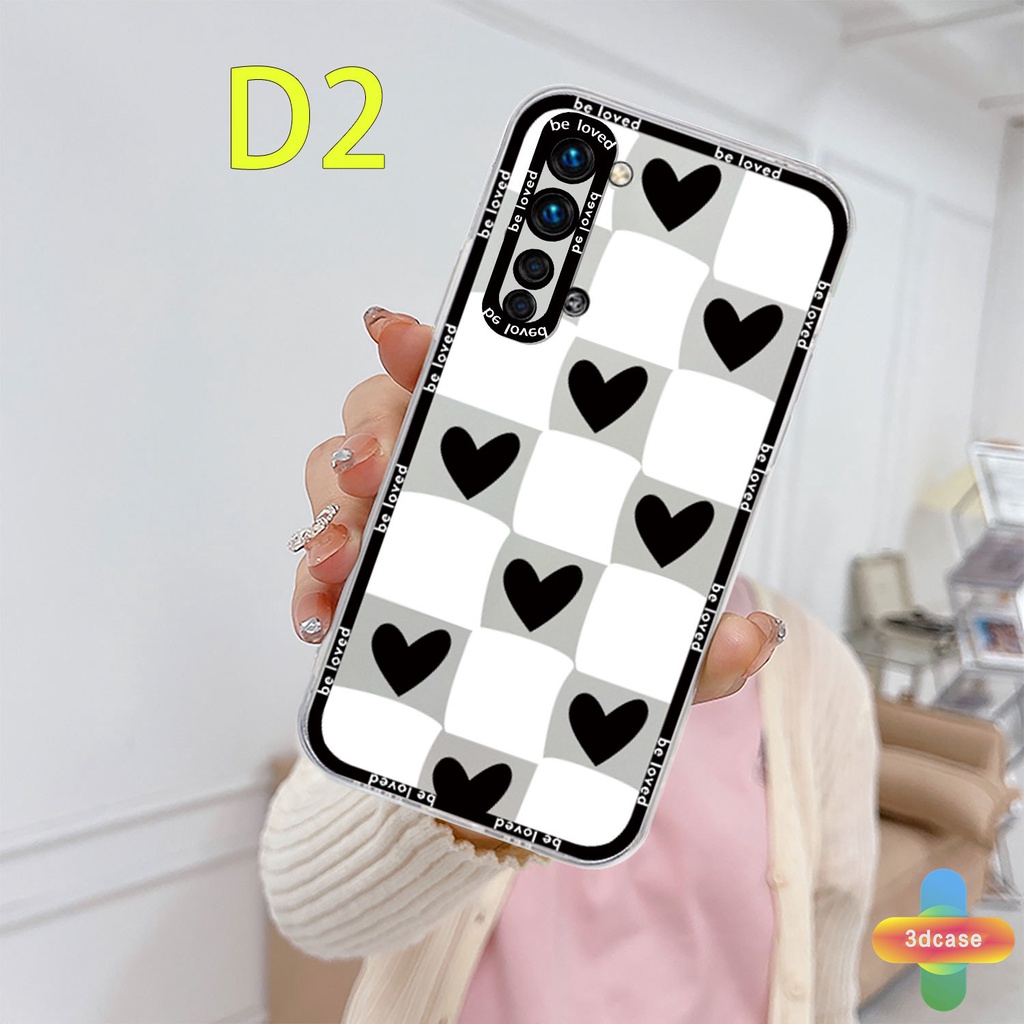 Ốp Điện Thoại Mềm Hình Vuông Cho Realme C21Y C31 C35 C11 2021 C15 C21 C25 C20 C3 C12 C2 C25S 5S 5 5S 5i C17 7i C1 C25Y C2 C3i 6i C20A realme Narzo 20 10 10A 20A 30A