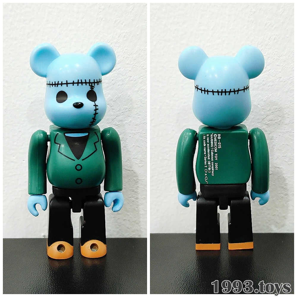 [New] mô hình BE@RBRICK chính hãng Medicom Toys - Bearbrick 100% Series 02 - Horror Frankenstein