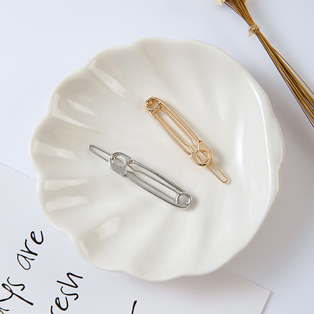 Kẹp tóc hình ghim băng phong cách thời trang dành cho nữ