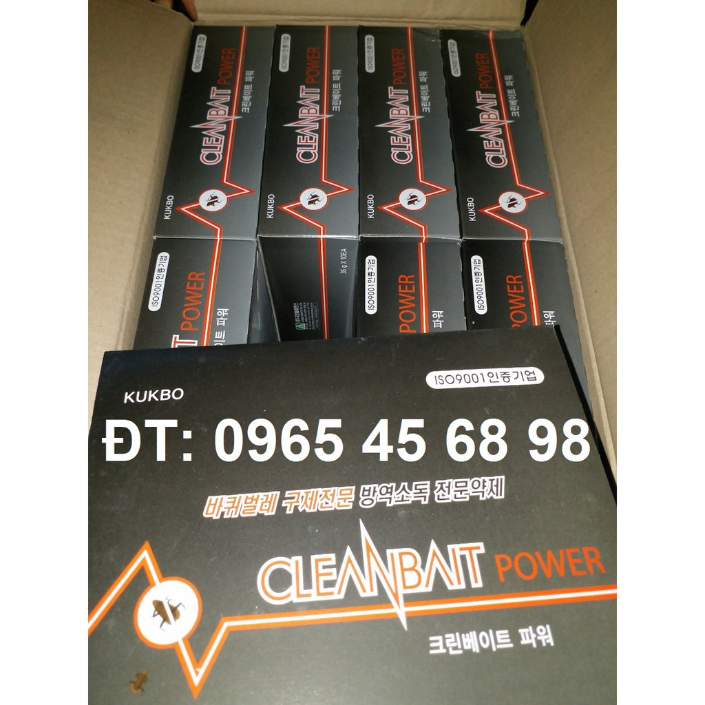 THUỐC DIỆT GIÁN SINH HỌC CLEAN BAIT POWER 35G HIỆU QUẢ DIỆT GIÁN ĐỨC 99,99%