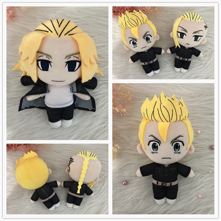Thú Nhồi Bông Hình Nhân Vật Mikey Draken Trong Phim Hoạt Hình Tokyo Revengers