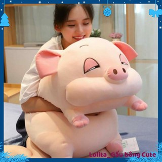 Gấu bông gối ôm heo béo ú đáng yêu ngộ nghĩnh