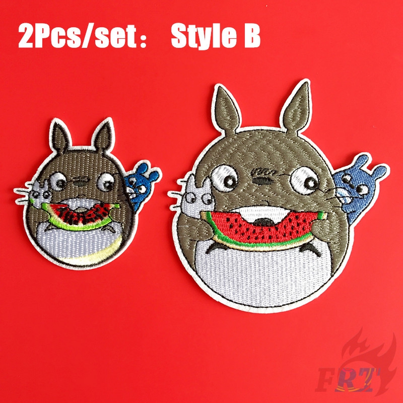 Set 1 / 2 Miếng Vá Quần Áo Hình Totoro Dễ Thương