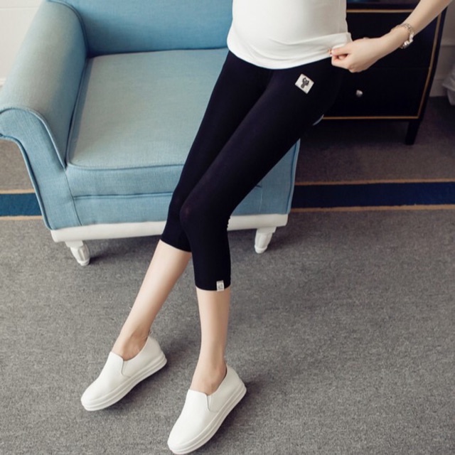 Quần Legging Bầu Lửng Mèo