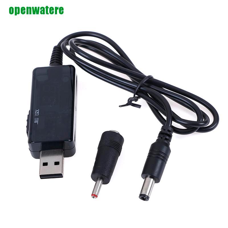 Dây Cáp Tăng Áp Usb 5v Lên Lên 9v 12v 1a