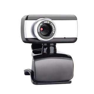 Webcam s100 usb ghi âm 480p có micro màu đen cho máy tính