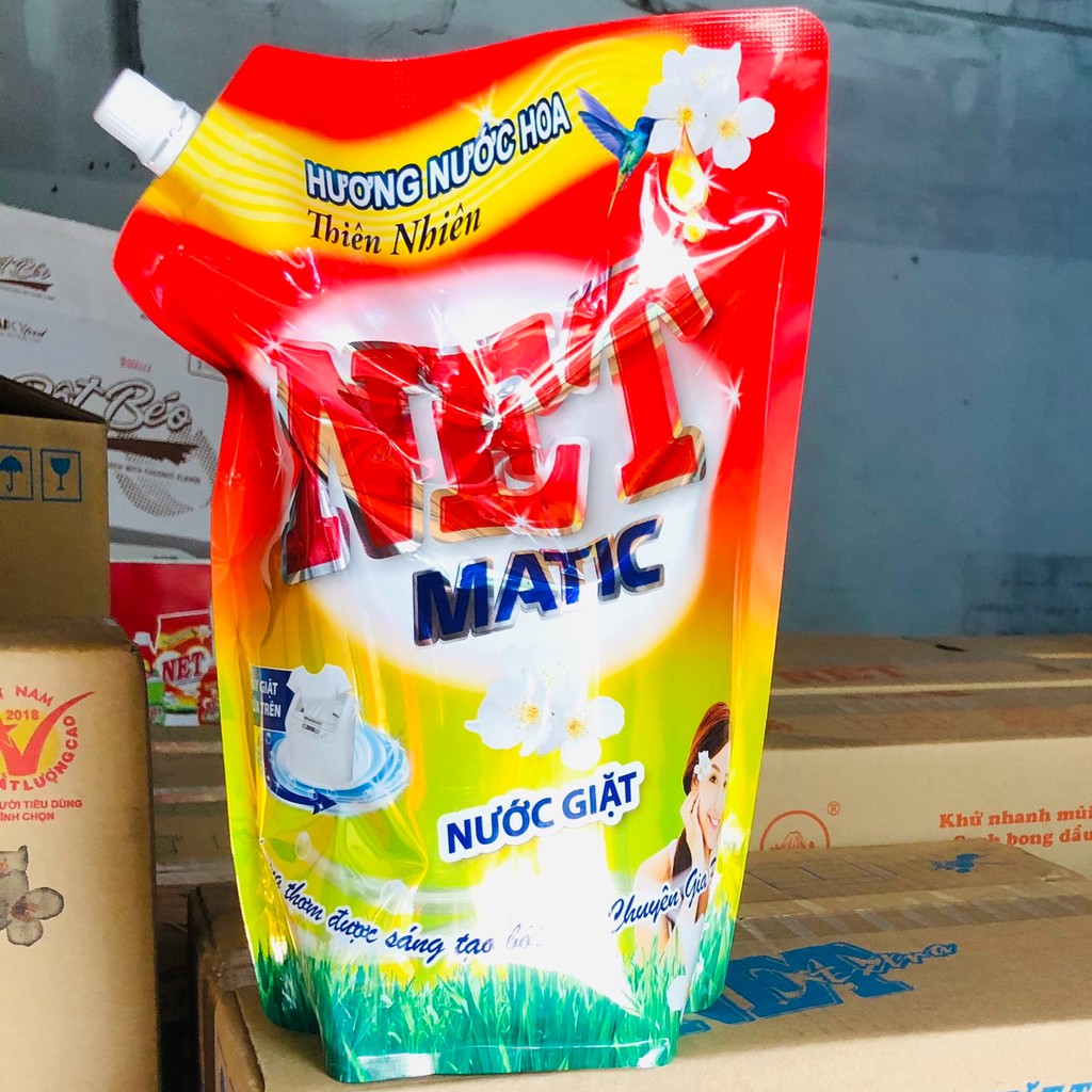 Nước Giặt NET Matic đậm đặc 3,6kg chai