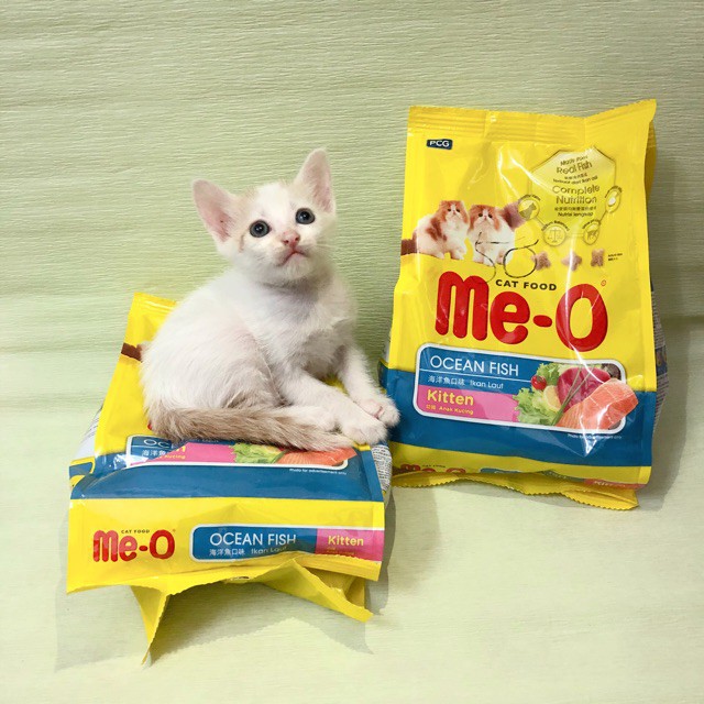 Thức ăn cho mèo con Me-o kitten vị cá biển - 400g -1,1kg - jpet shop