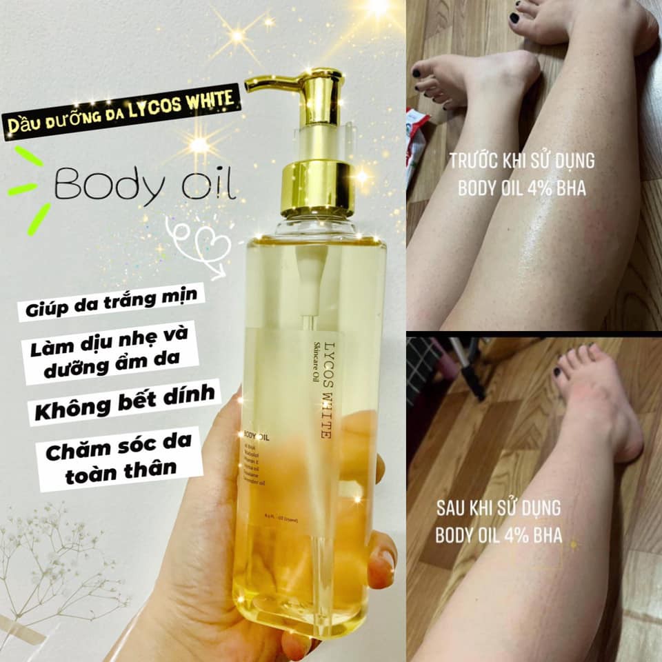 [Body Oil 4% BHA] Dầu dưỡng trắng da thấm ngay 30s | BigBuy360 - bigbuy360.vn