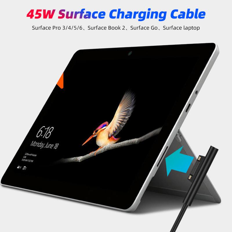 Dây cáp sạc nhanh HdoorLink 45W thích hợp cho máy tính bảng Microsoft Surface PRO5 Microsoft Surface Pro 3/4/5/6