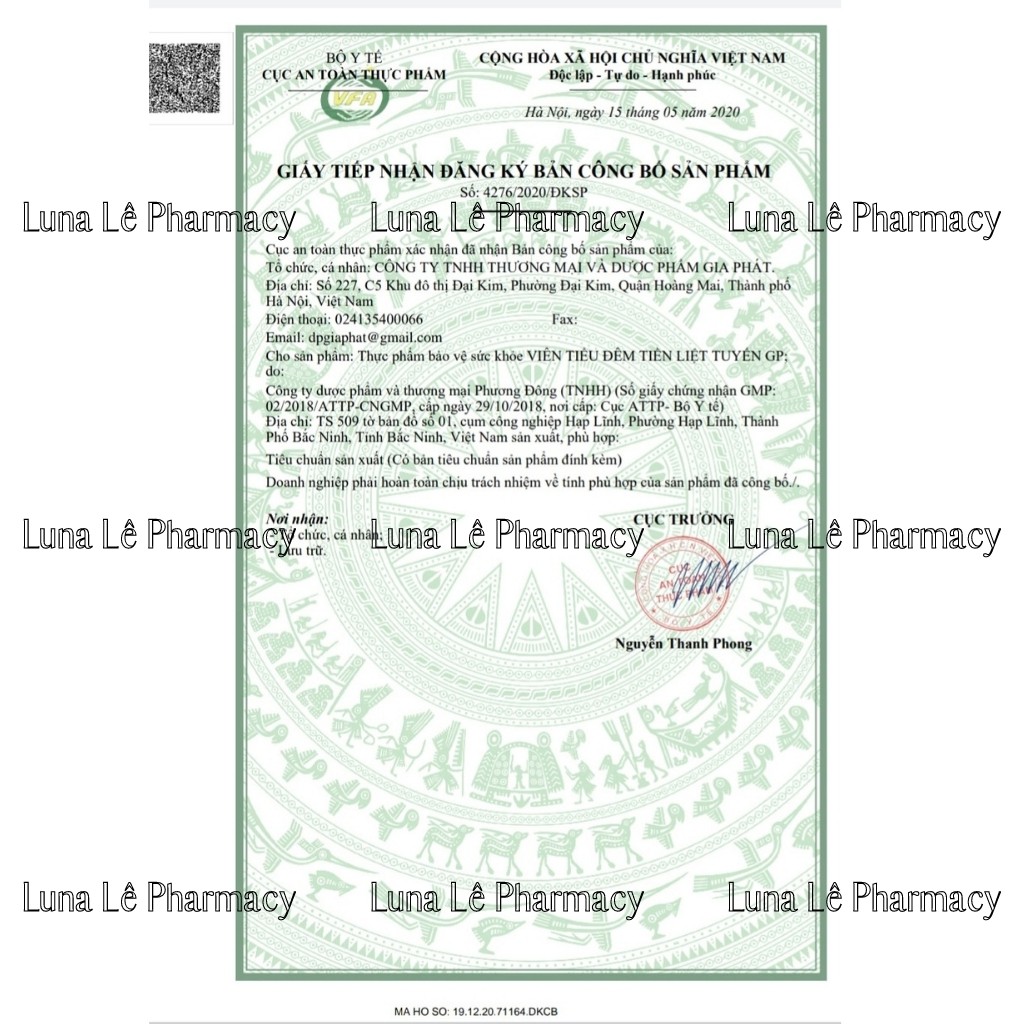 Tiền Liệt Tuyến GP Khắc Tinh Của U Xơ Phì Đại Tuyến Tiền Liệt Ở Nam Giới | BigBuy360 - bigbuy360.vn