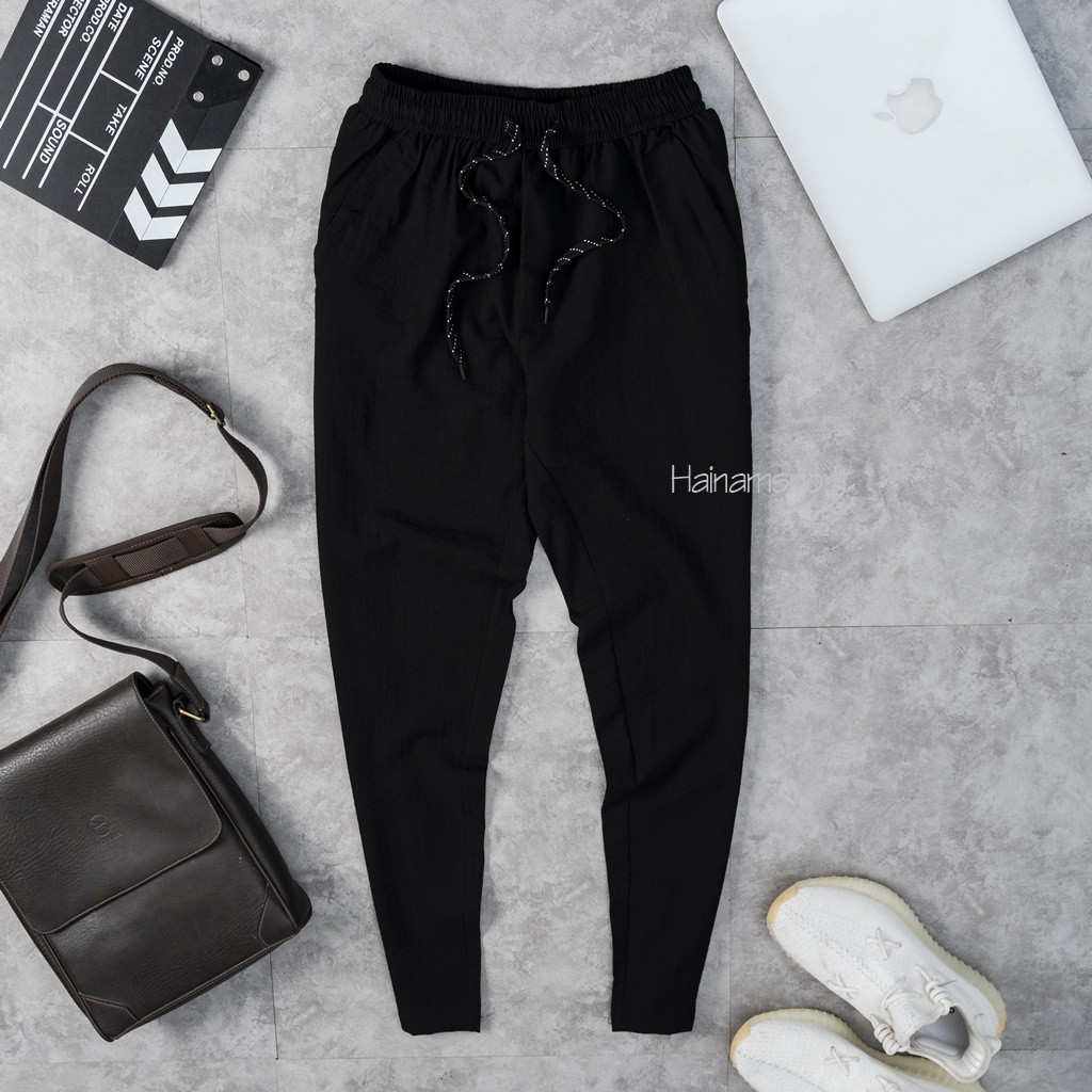 Quần dài mặc nhà chất liệu vải đũi thoáng mát Q21