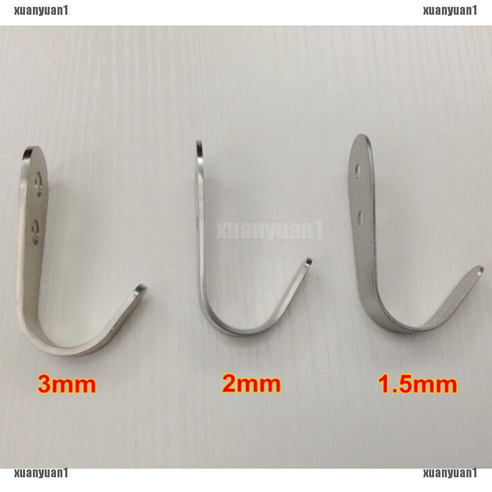 Bộ 2 Móc Treo Quần Áo Bằng Thép Không Gỉ