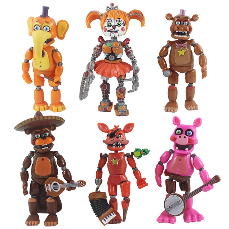 Mô Hình Đồ Chơi Nhân Vật Trong Game Five Nights Freddy