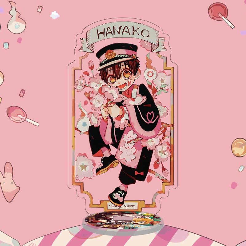 Giá Đỡ Mô Hình Nhân Vật Hanako-kun Anime Toilet-bound Hanako-kun Bằng Acrylic Trang Trí Bàn