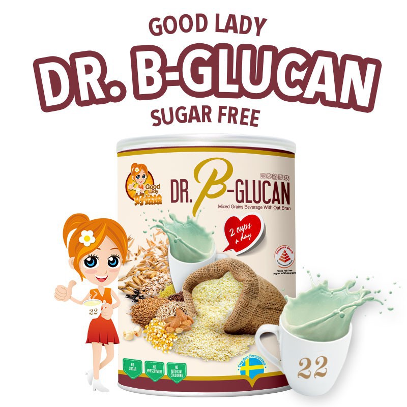 Bột ngũ cốc Singapore 22 loại hạt - Dành cho người ăn kiêng, bệnh tiểu đường - 22 Nutrimix Complete DR.B- Glucan (750g)