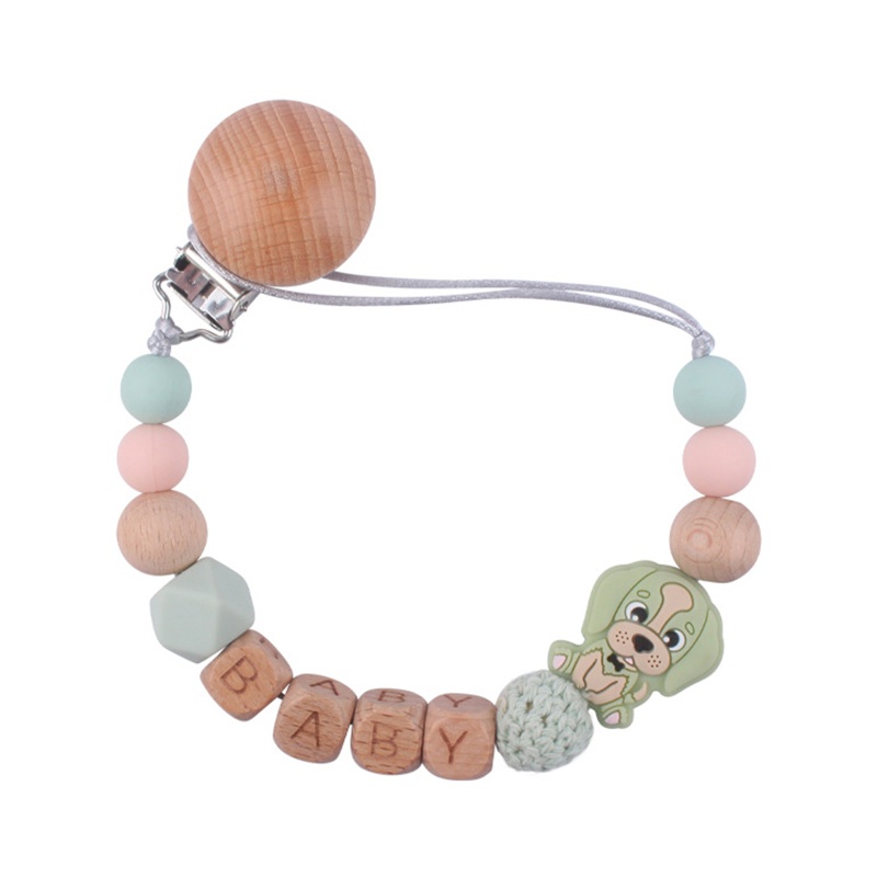 Kẹp Giữ Núm Vú Giả Bằng Silicone Cho Bé Trai Bé Gái