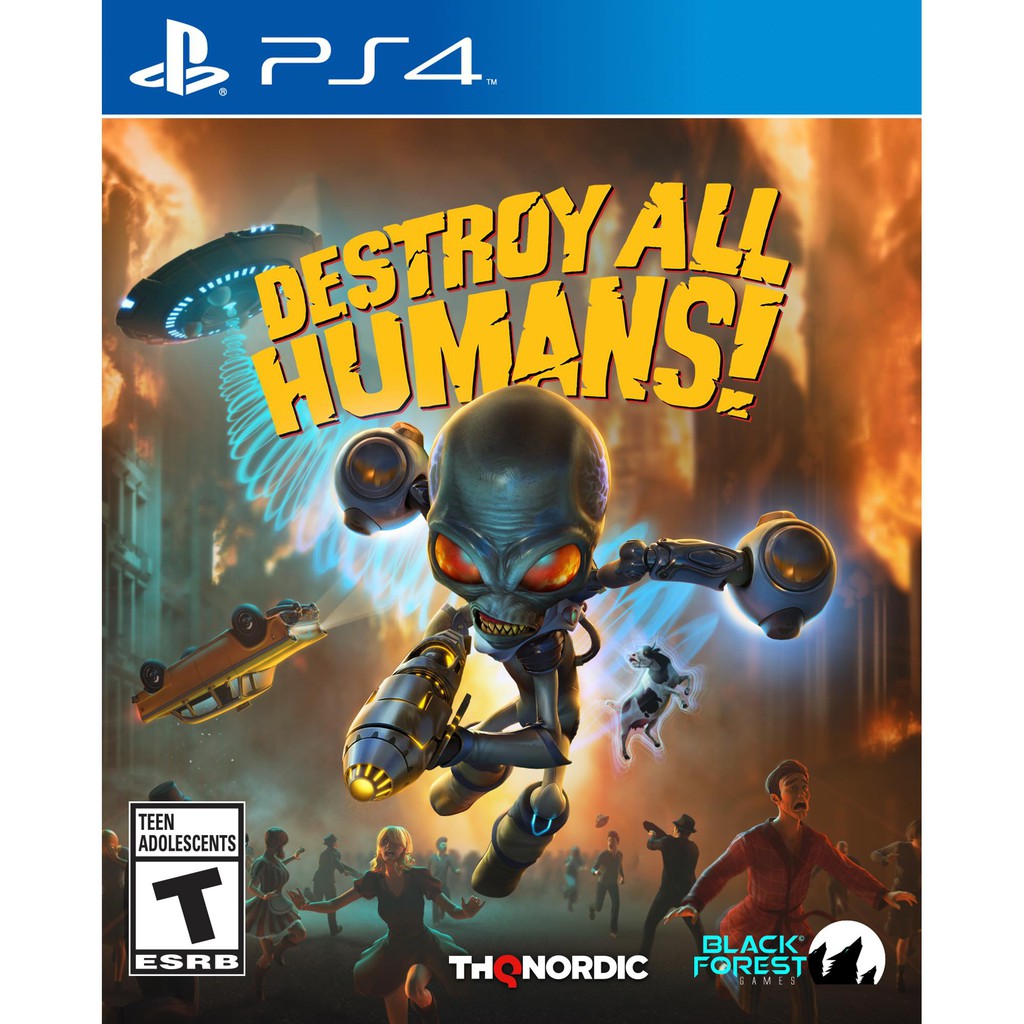 Đĩa Game PS4: Destroy All Humans Hệ US